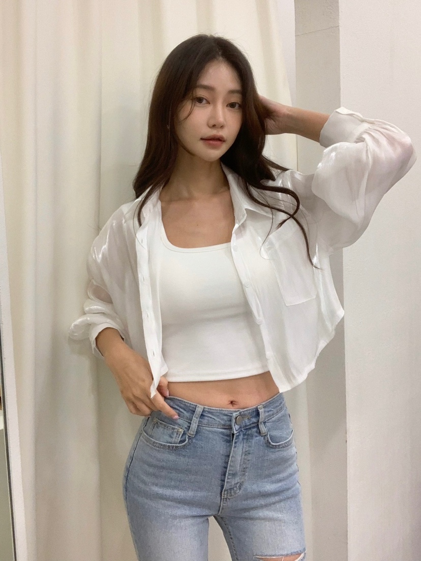 BANI BLUSH東大門實拍女士新品人氣熱賣時尚真品襯衫蕾絲衫BANI BLUSH襯衫/蕾絲衫