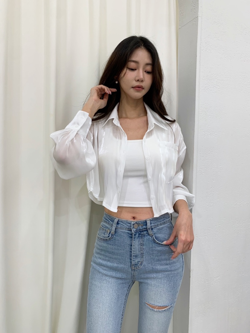 BANI BLUSH東大門實拍女士新品人氣熱賣時尚真品襯衫蕾絲衫BANI BLUSH襯衫/蕾絲衫