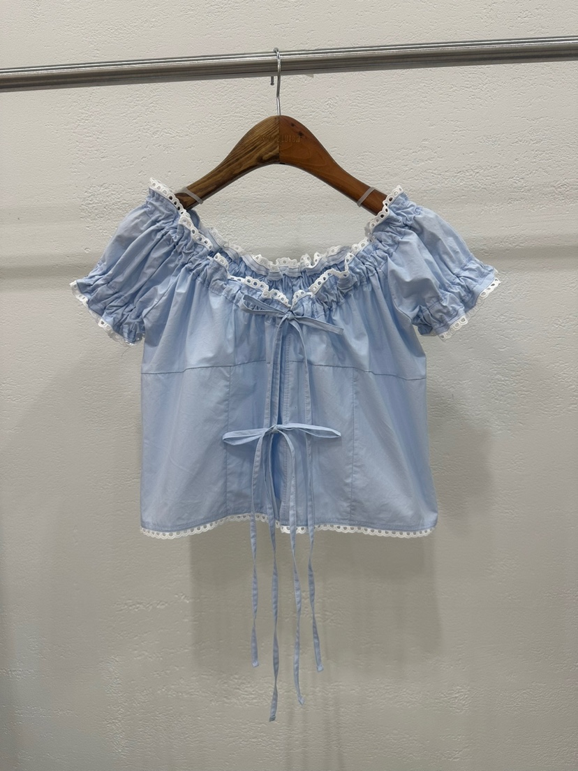 BANI BLUSH東大門直郵女士新款熱賣推薦職業25春夏襯衫蕾絲衫BANI BLUSH襯衫/蕾絲衫圖色1