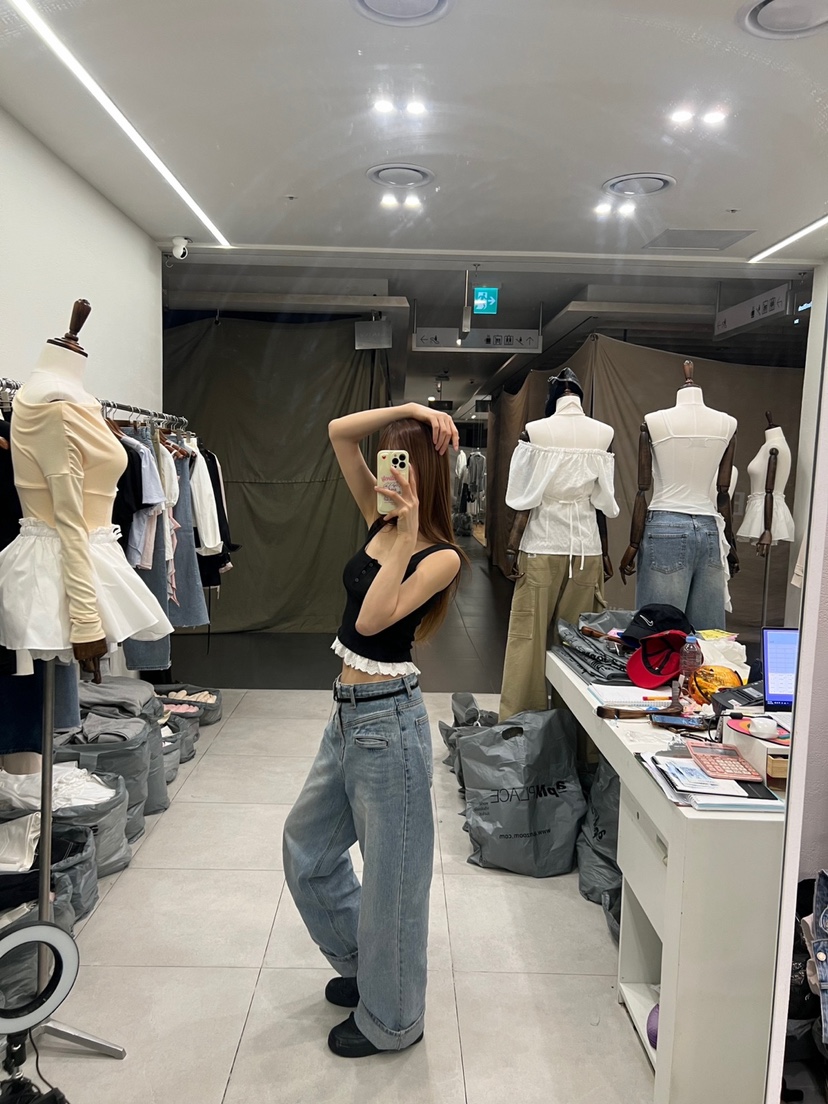 BANI BLUSH東大門實拍女士新款真品人氣推薦時尚熱賣吊帶背心BANI BLUSH吊帶/背心