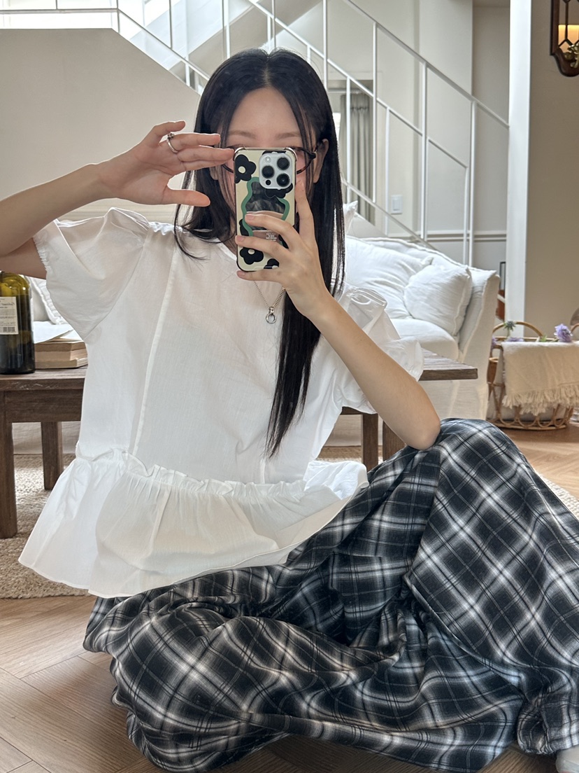 I MFACT東大門實拍女士新款推薦職業時尚熱賣人氣襯衫蕾絲衫I MFACT襯衫/蕾絲衫