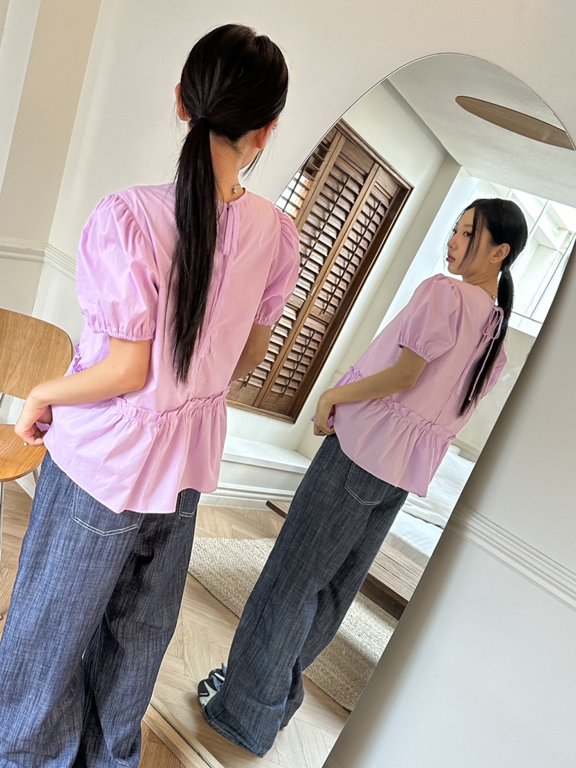I MFACT東大門實拍女士新款推薦職業時尚熱賣人氣襯衫蕾絲衫I MFACT襯衫/蕾絲衫