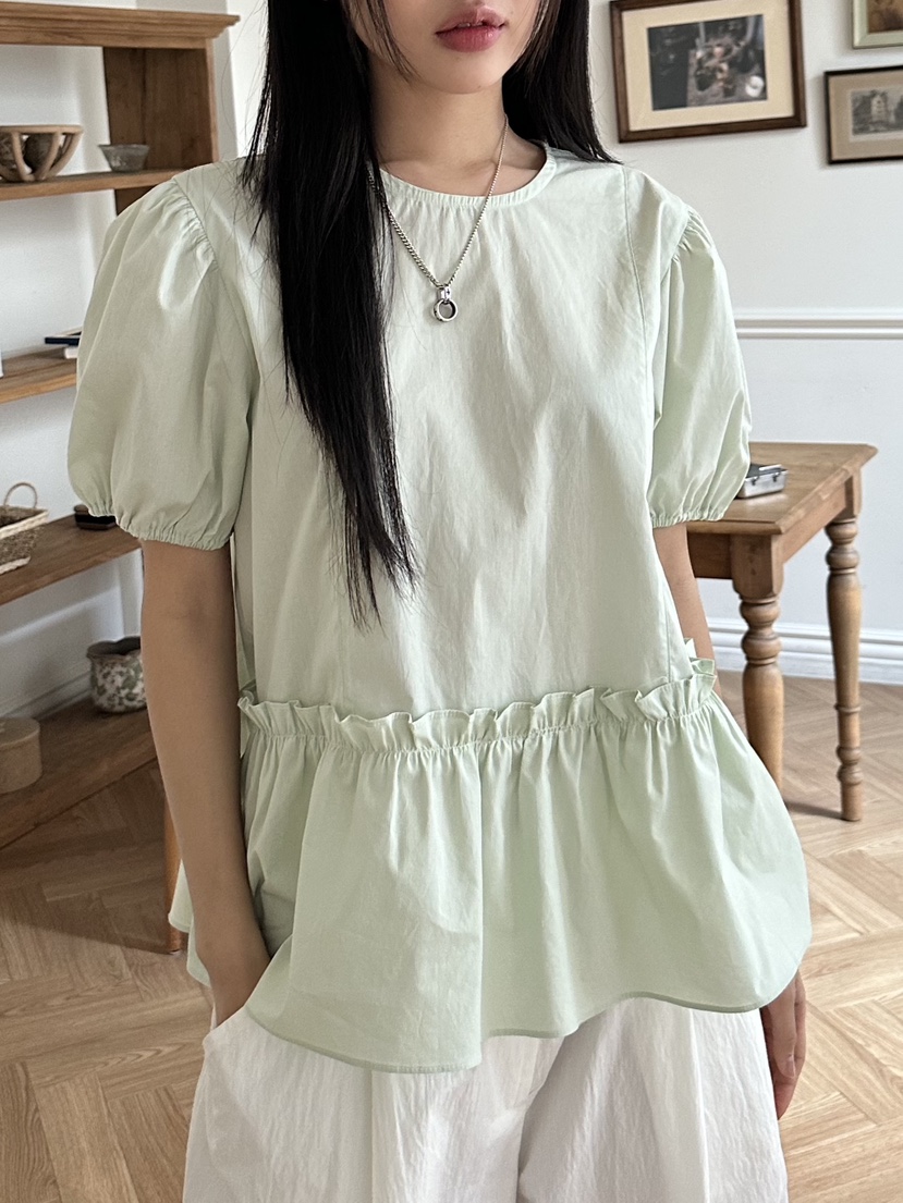 I MFACT東大門實拍女士新款推薦職業時尚熱賣人氣襯衫蕾絲衫I MFACT襯衫/蕾絲衫