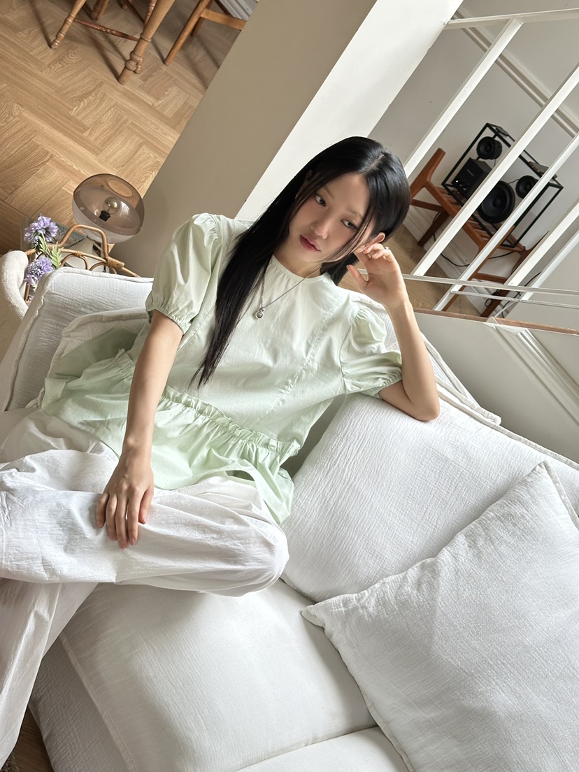 I MFACT東大門實拍女士新款推薦職業時尚熱賣人氣襯衫蕾絲衫I MFACT襯衫/蕾絲衫