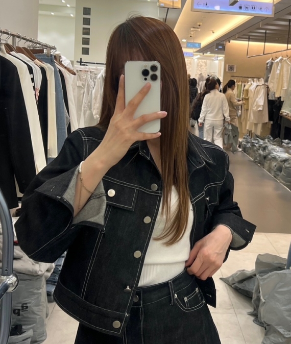 BANI BLUSH東大門實拍女士新款推薦人氣25春夏職業熱賣夾克BANI BLUSH夾克