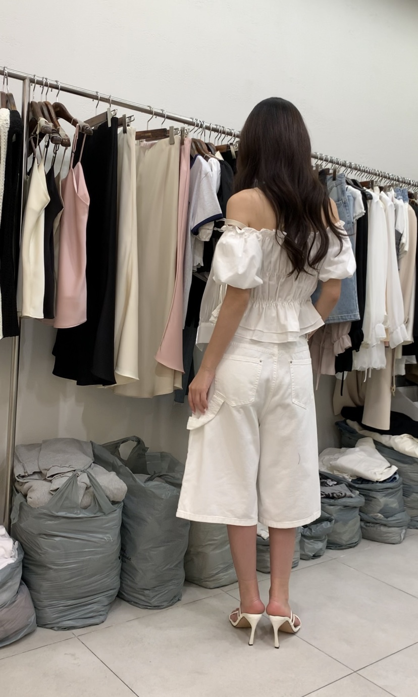 BANI BLUSH東大門實拍女士新款職業推薦真品25春夏時尚短褲BANI BLUSH短褲