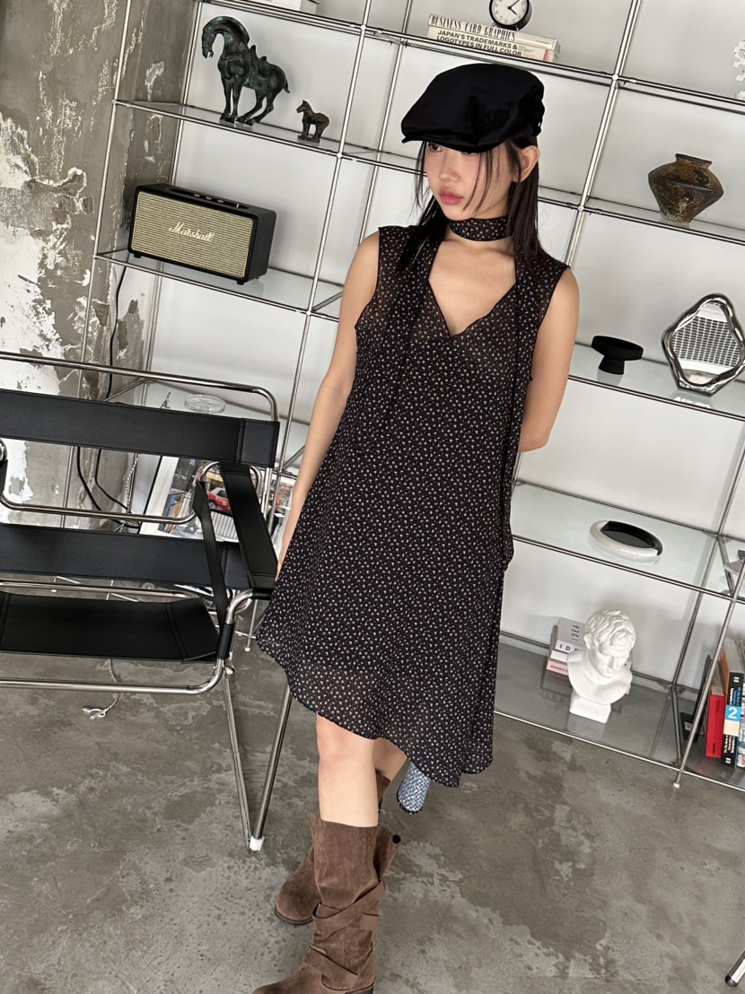 I MFACT韓國代購女士新品職業真品休閑25春夏推薦時尚連衣裙I MFACT連衣裙