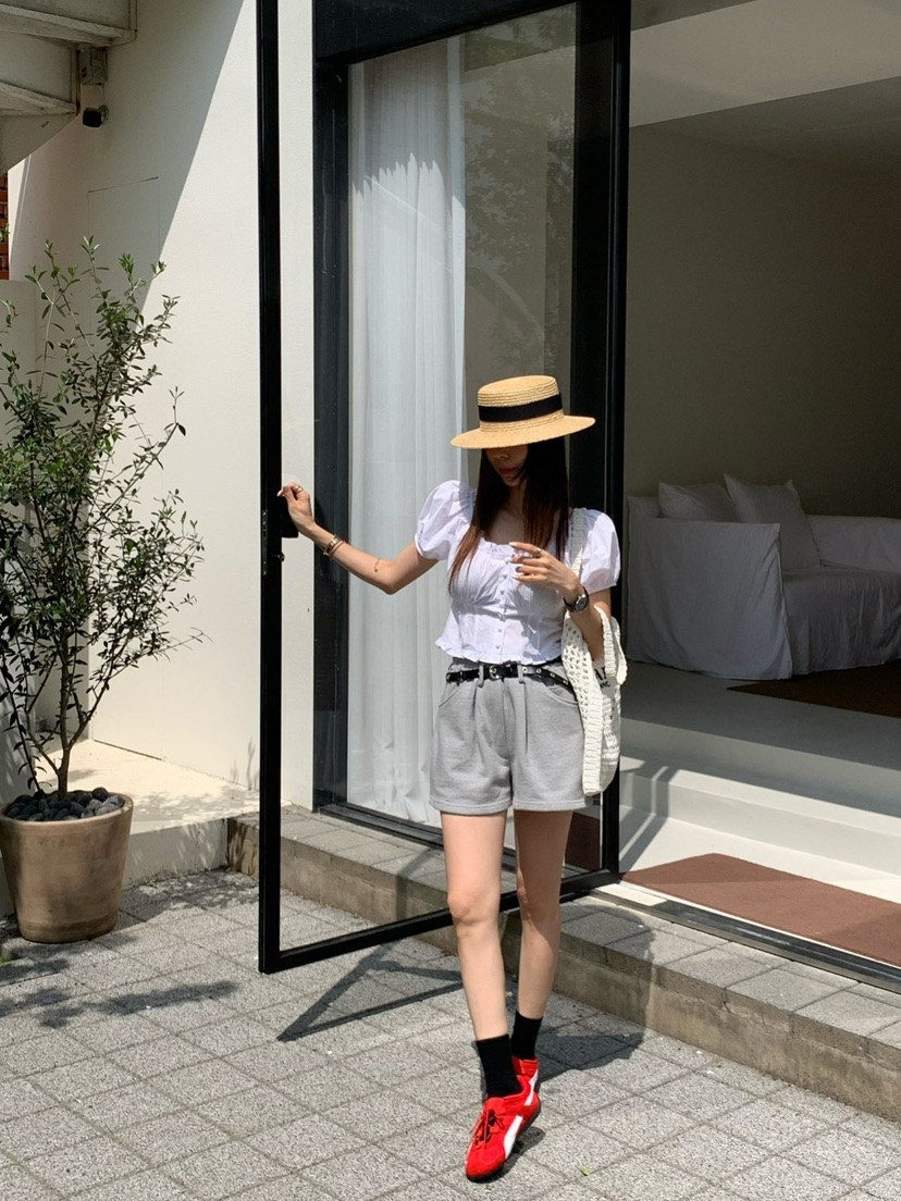 REVE CITE-L東大門代購女士新款休閑推薦熱賣人氣25春夏短褲REVE CITE短褲