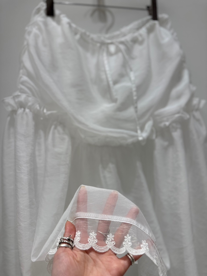 MELTED-P東大門實拍女士新品25春夏熱賣真品休閑推薦長裙透明MELTED-P長裙