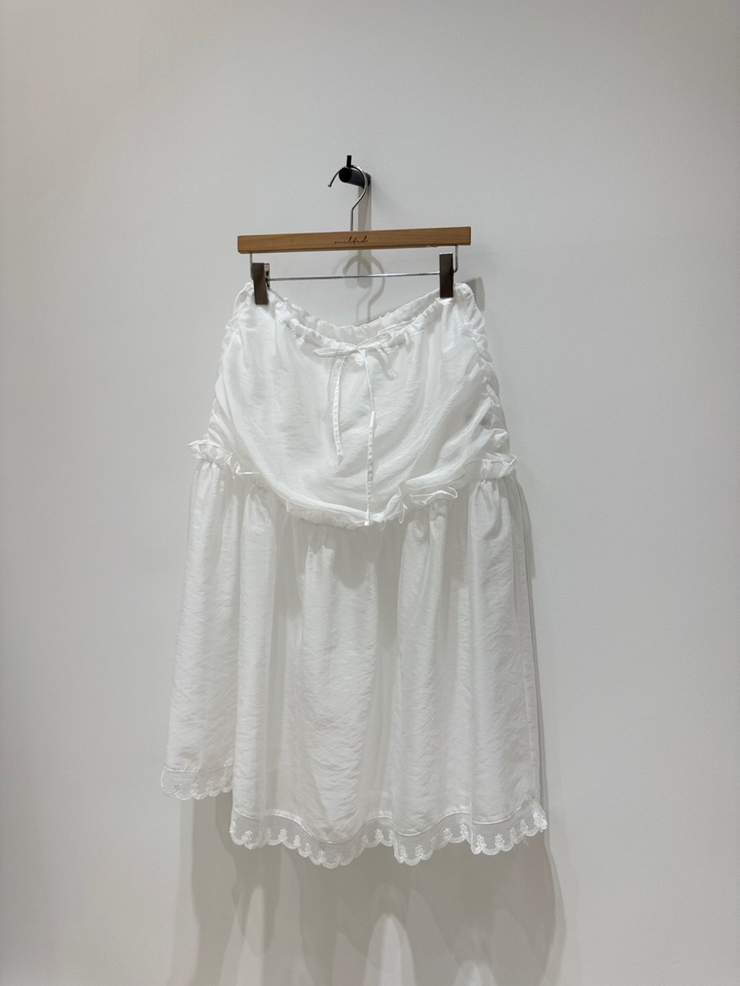MELTED-P東大門實拍女士新品25春夏熱賣真品休閑推薦長裙透明MELTED-P長裙