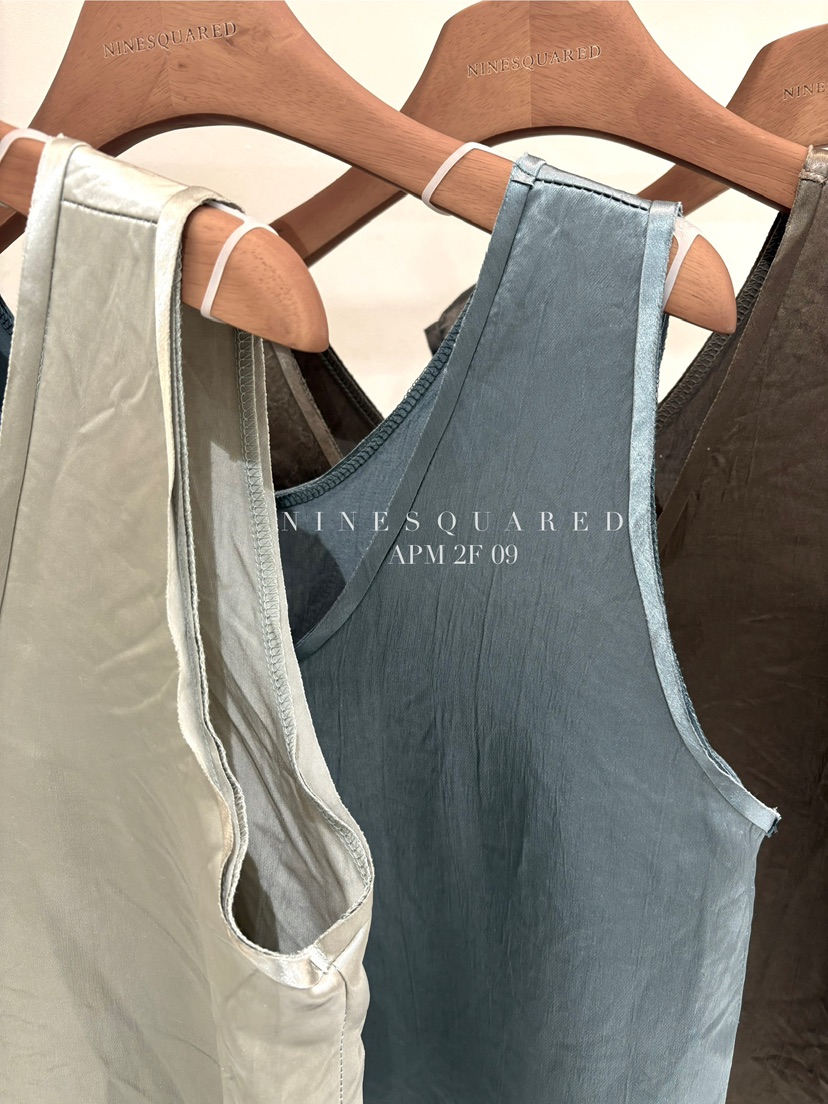 NINESQUARED東大門直郵女裝新品25春夏休閑推薦真品吊帶背心NINESQUARED吊帶/背心
