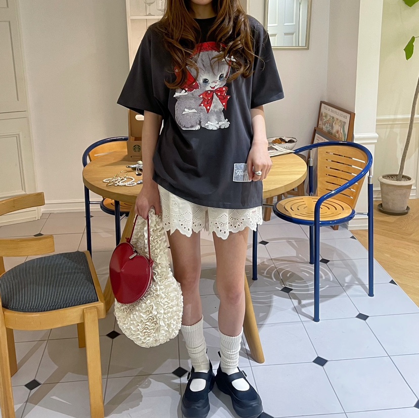 BOUTIQUE-L東大門代購女裝新品人氣真品時尚熱賣25春夏T恤BOUTIQUE-LT恤