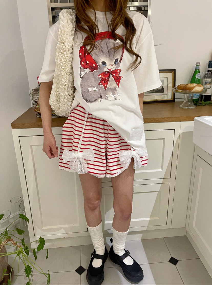 BOUTIQUE-L東大門代購女裝新品人氣真品時尚熱賣25春夏T恤BOUTIQUE-LT恤圖色2
