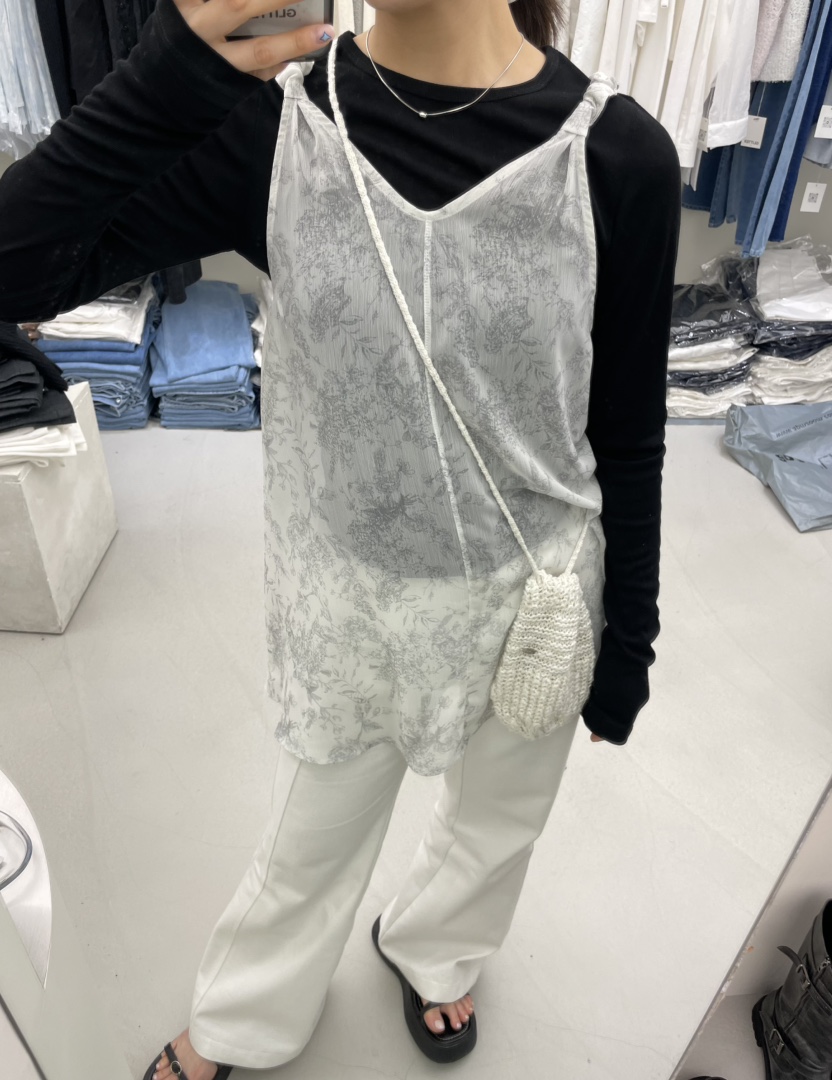 GLITTER東大門直郵女士新款25春夏熱賣人氣休閑單肩斜跨包口袋GLITTER單肩/斜跨包
