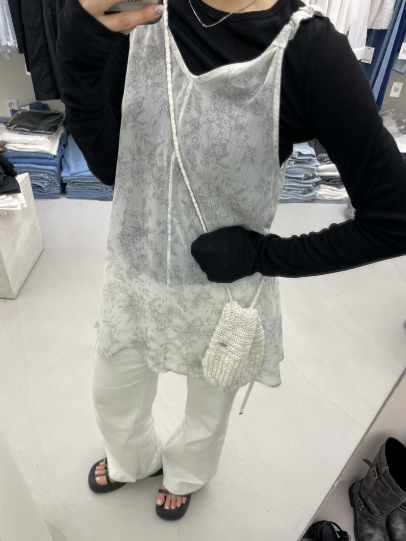 GLITTER東大門直郵女士新款25春夏熱賣人氣休閑單肩斜跨包口袋GLITTER單肩/斜跨包