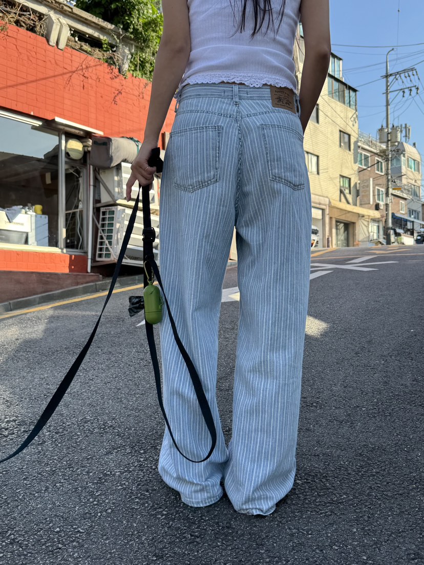 SUNDER MARKET東大門代購女士新品時尚真品熱賣休閑牛仔褲SUNDER MARKET牛仔褲