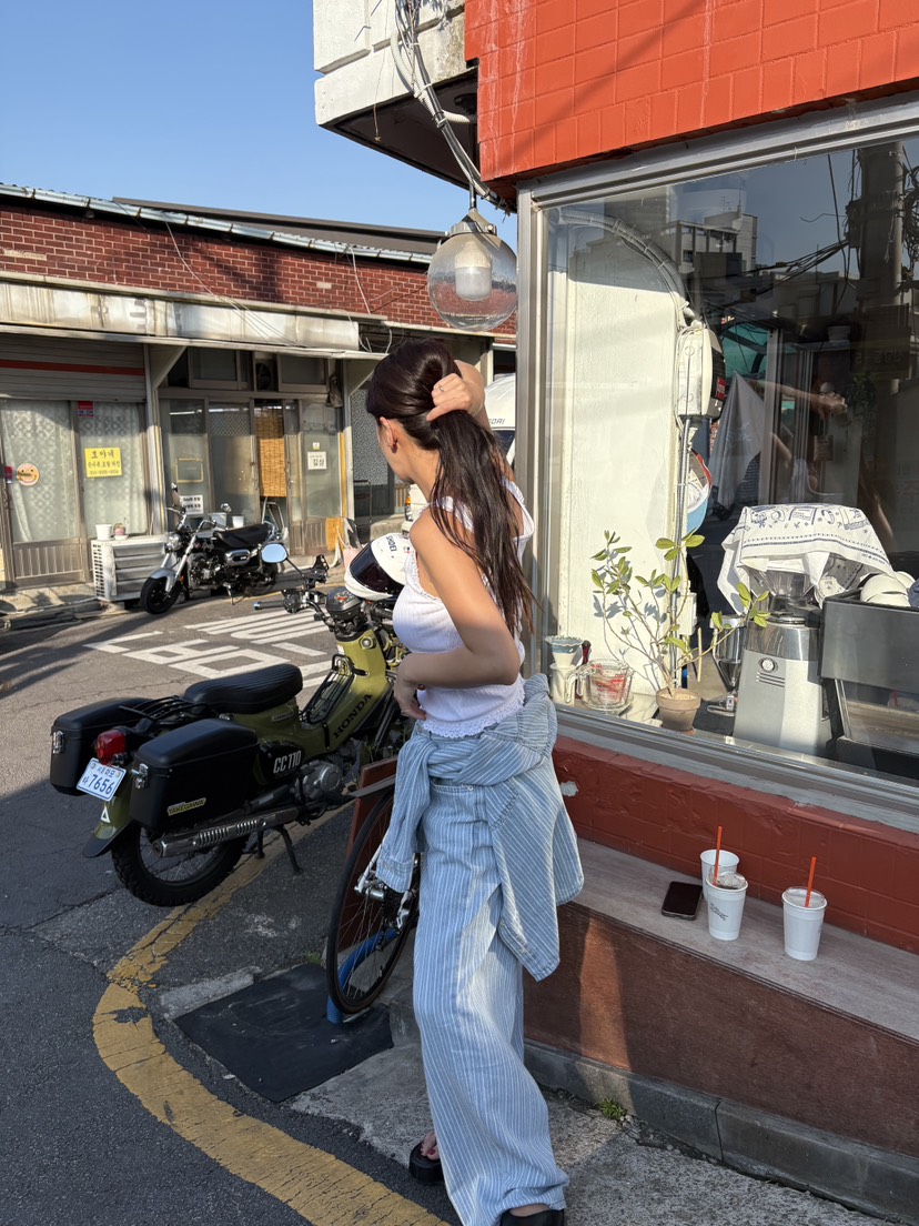 SUNDER MARKET東大門代購女士新品時尚真品熱賣休閑牛仔褲SUNDER MARKET牛仔褲
