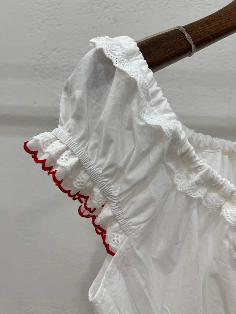 BANI BLUSH東大門實拍女士新款25春夏職業推薦休閑襯衫蕾絲衫BANI BLUSH襯衫/蕾絲衫
