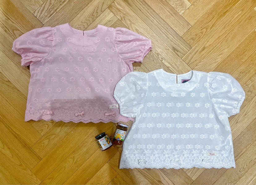 BOUTIQUE-L韓國代購女士新品熱賣休閑真品25春夏襯衫蕾絲衫BOUTIQUE-L襯衫/蕾絲衫