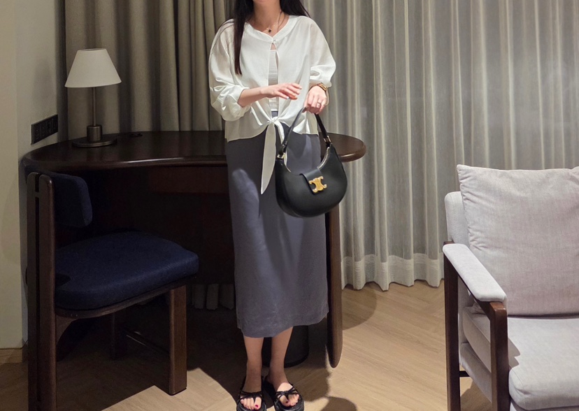 NOTHING東大門直郵女裝新品職業人氣時尚熱賣25春夏半身裙中短裙NOTHING半身裙/中短裙