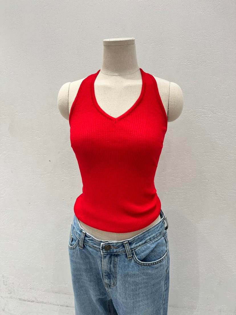 EVERCOMMERCE METICULOUSLY DESIGNED東大門實拍女裝新款時尚吊帶背心EVERCOMMERCE METICULOUSLY DESIGNED吊帶/背心圖色1