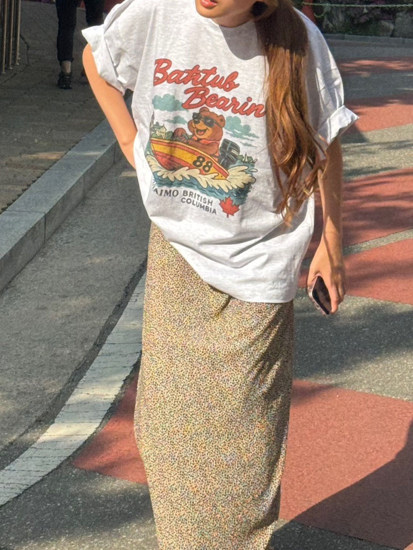 TOLL韓國代購女裝新款職業時尚熱賣真品休閑25春夏人氣長裙TOLL長裙