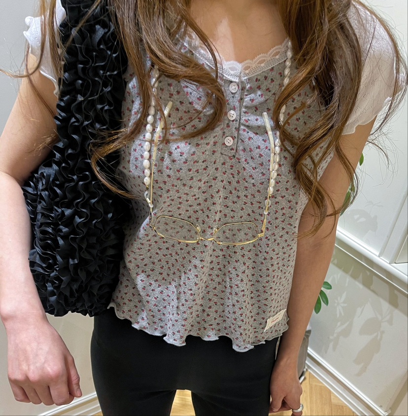 BOUTIQUE-L韓國直郵女裝新品人氣時尚休閑真品職業25春夏T恤BOUTIQUE-LT恤