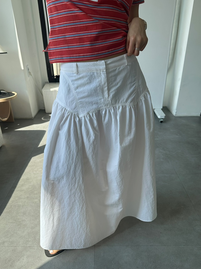 BYRING韓國直郵女裝新款推薦熱賣職業真品休閑時尚25春夏長裙BYRING長裙