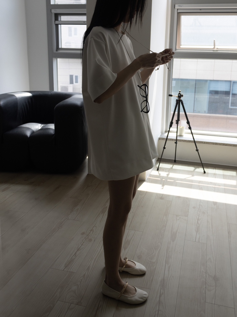 INSSENSE-A東大門直郵女裝新款25春夏休閑時尚職業真品T恤INSSENSE-AT恤