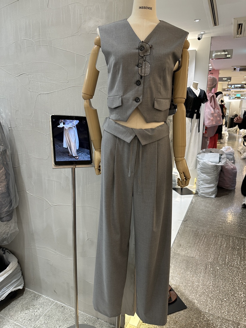 INSSENSE-A東大門實拍女士新品熱賣休閑時尚職業真品休閑褲INSSENSE-A休閑褲