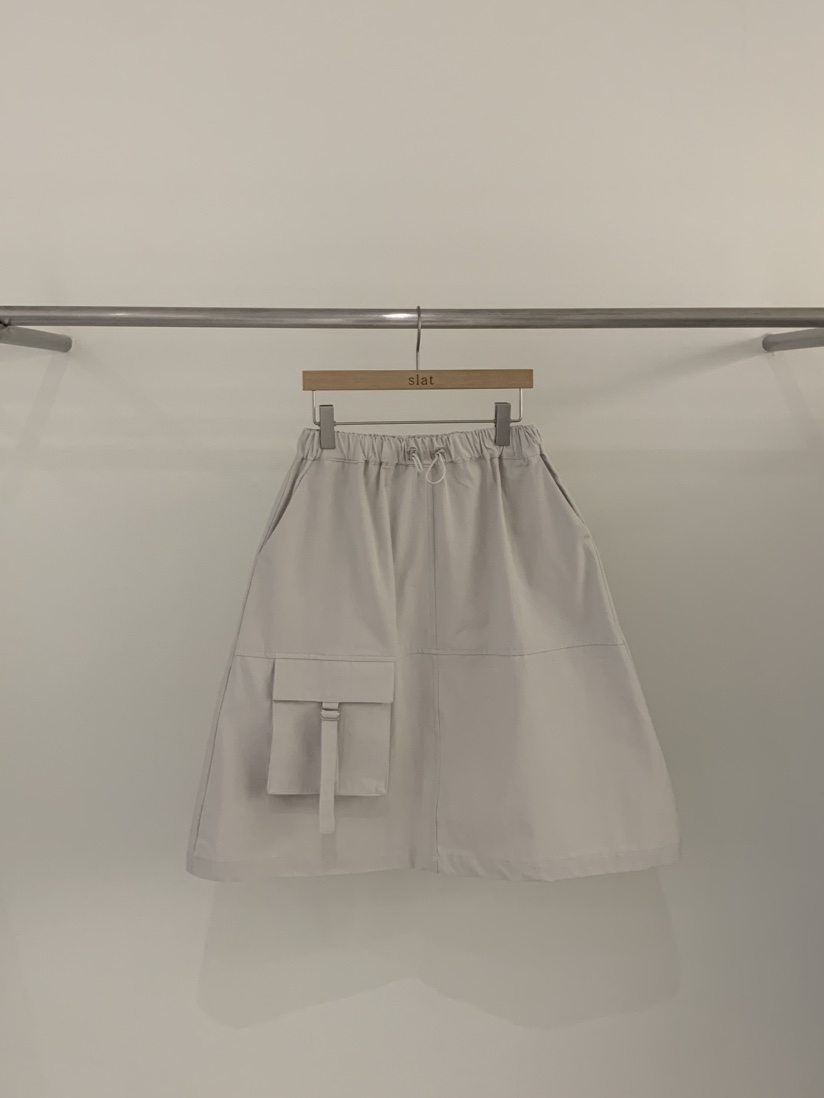 SLAT韓國代購女裝新品25春夏時尚熱賣職業真品半身裙中短裙SLAT半身裙/中短裙圖色3