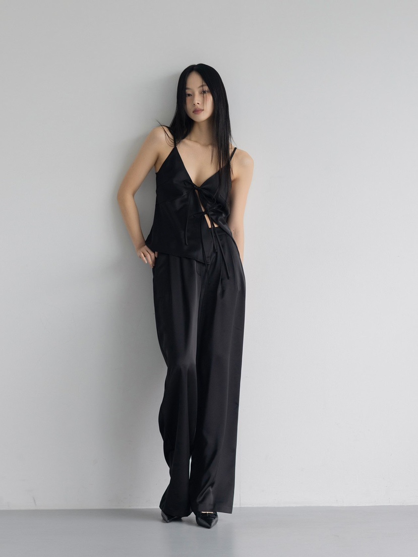 INSSENSE-A東大門直郵女士新品職業真品吊帶背心雙面緊身緞面INSSENSE-A吊帶/背心
