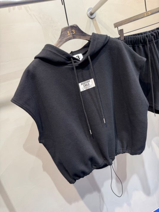 1.3東大門代購女裝新品熱賣推薦休閑人氣時尚套裝套裝兜帽1.3套裝