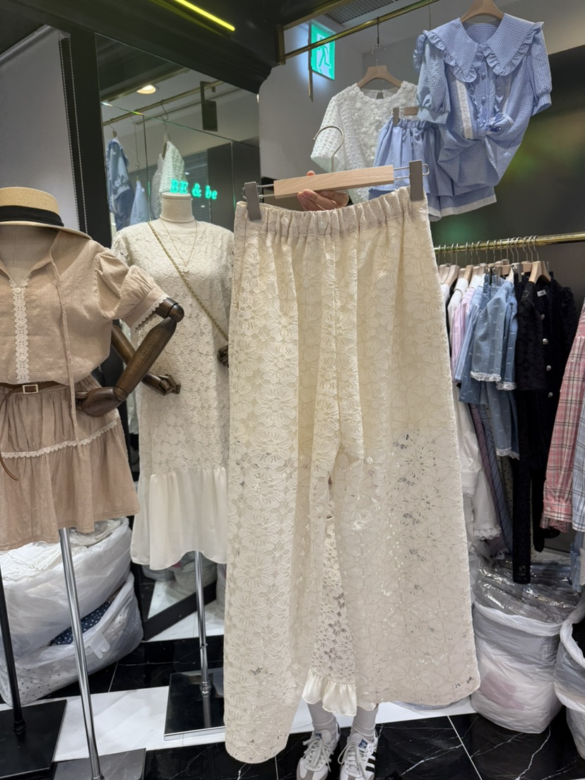 BE&BE韓國代購女裝新款熱賣真品推薦職業25春夏休閑褲BE&be休閑褲