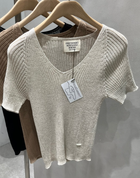EVERCOMMERCE METICULOUSLY DESIGNED東大門代購女裝新款熱賣針織衫EVERCOMMERCE METICULOUSLY DESIGNED針織衫圖色7