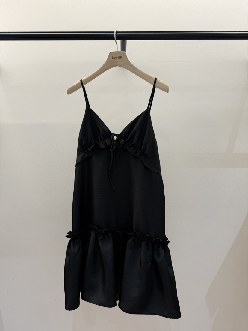 LA CREME韓國代購女裝新品25春夏休閑熱賣人氣職業連衣裙緊身LA CREME連衣裙圖色3
