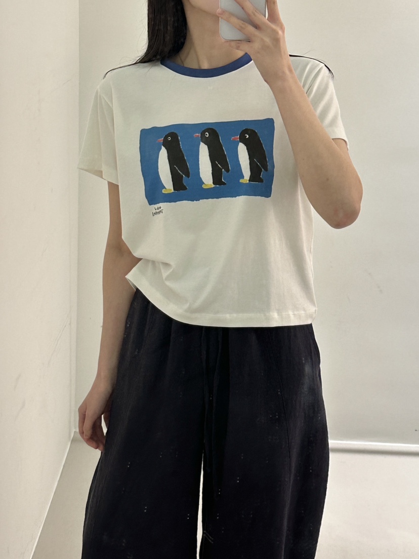 PEPPER-L韓國代購女士新品熱賣人氣職業時尚推薦休閑T恤鵝PEPPERT恤