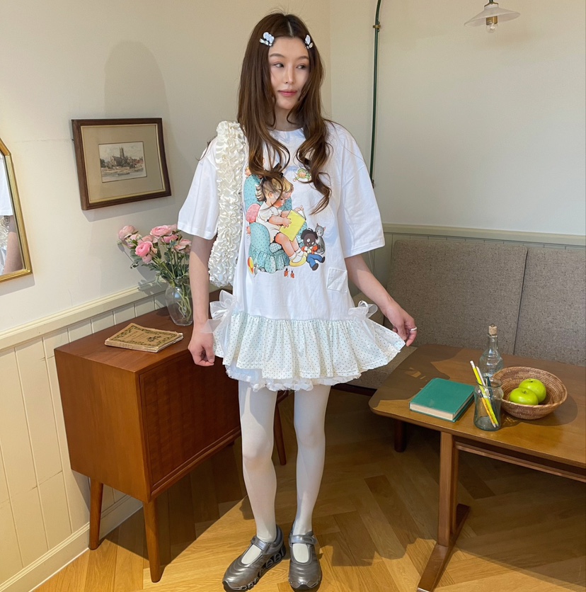 BOUTIQUE-L韓國代購女裝新品真品推薦休閑職業人氣熱賣T恤BOUTIQUE-LT恤