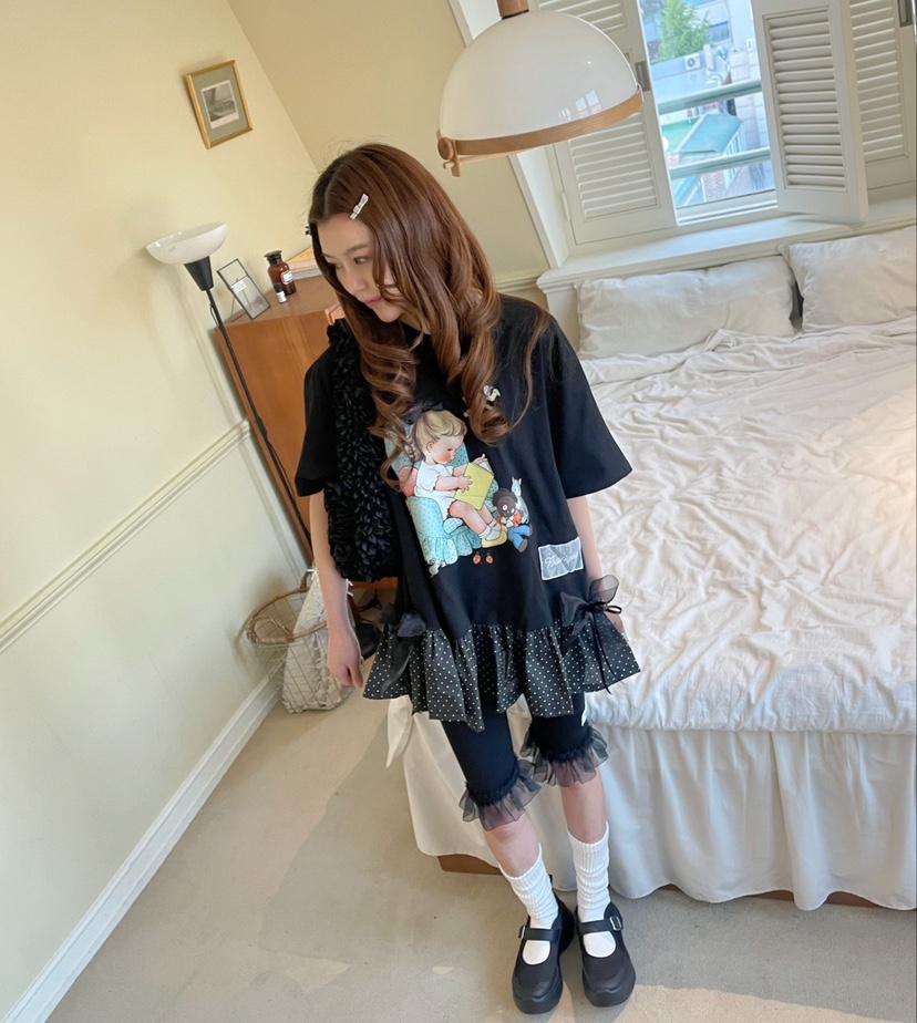 BOUTIQUE-L韓國代購女裝新品真品推薦休閑職業人氣熱賣T恤BOUTIQUE-LT恤