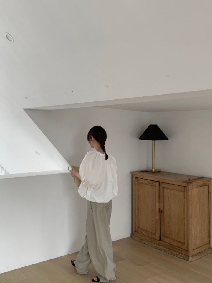 MARE東大門實拍女士新品職業休閑人氣25春夏時尚襯衫蕾絲衫MARE襯衫/蕾絲衫