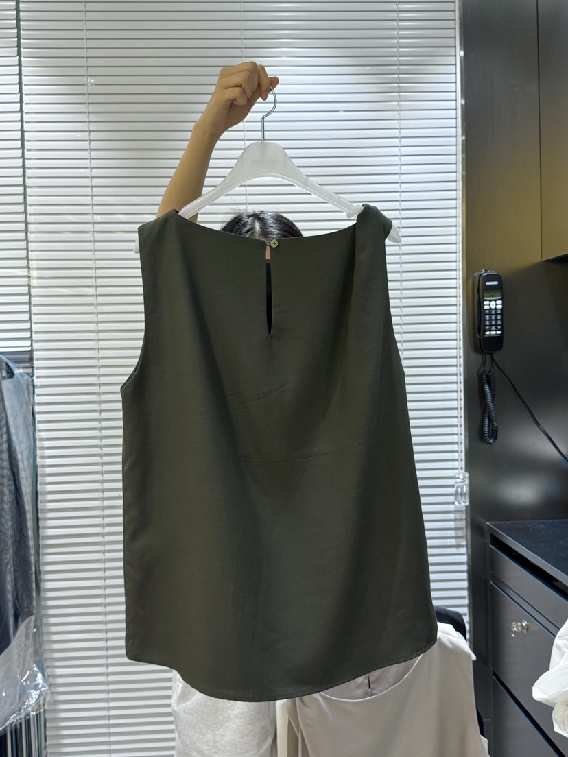 CM東大門直郵女裝新品25春夏真品熱賣職業推薦吊帶背心亞麻CM吊帶/背心
