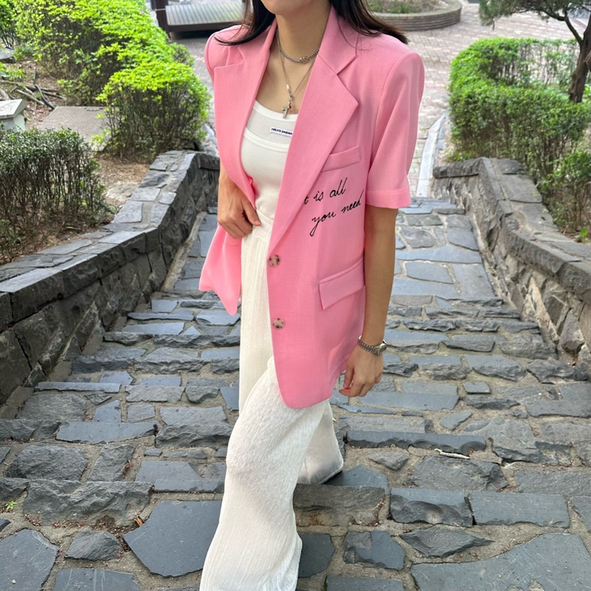 SOUIT東大門實拍女士新款職業真品休閑時尚推薦人氣夾克含腰帶SOUIT by mabel-L夾克