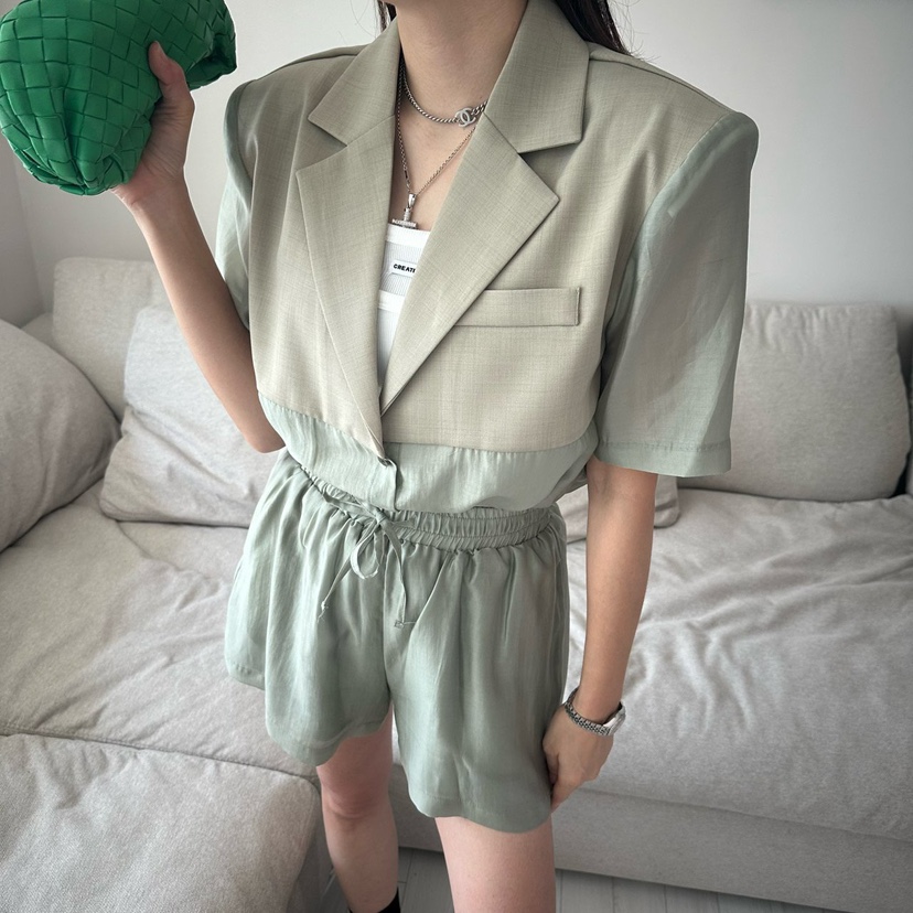 SOUIT東大門實拍女裝新款人氣25春夏職業休閑真品推薦時尚短褲SOUIT by mabel-L短褲