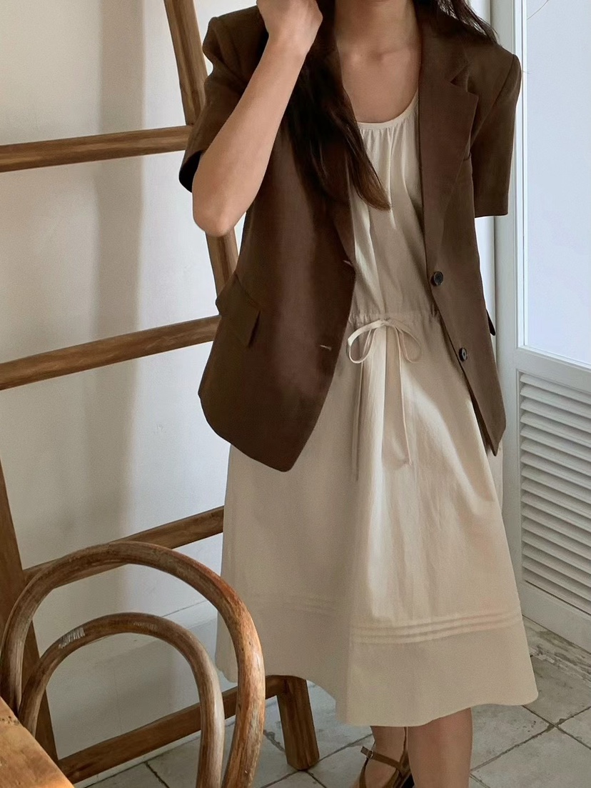 ANOU韓國代購女士新品職業人氣推薦時尚熱賣真品25春夏連衣裙ANOU連衣裙