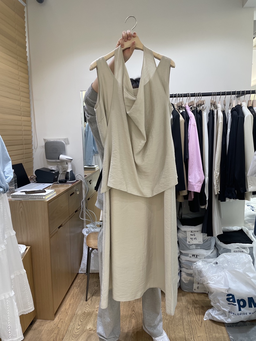 EDITORI韓國代購女裝新款職業休閑時尚25春夏人氣推薦真品套裝EDITORI套裝