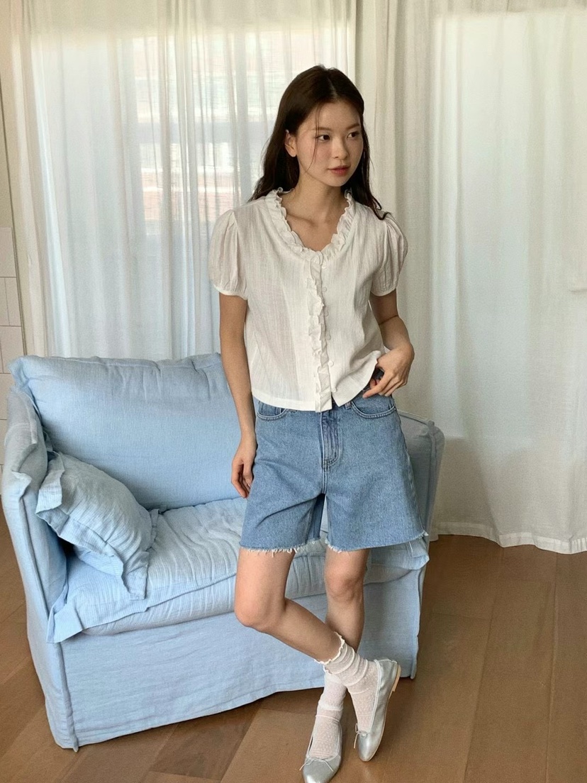 ANOU東大門直郵女士新款熱賣25春夏休閑人氣時尚推薦職業短褲ANOU短褲
