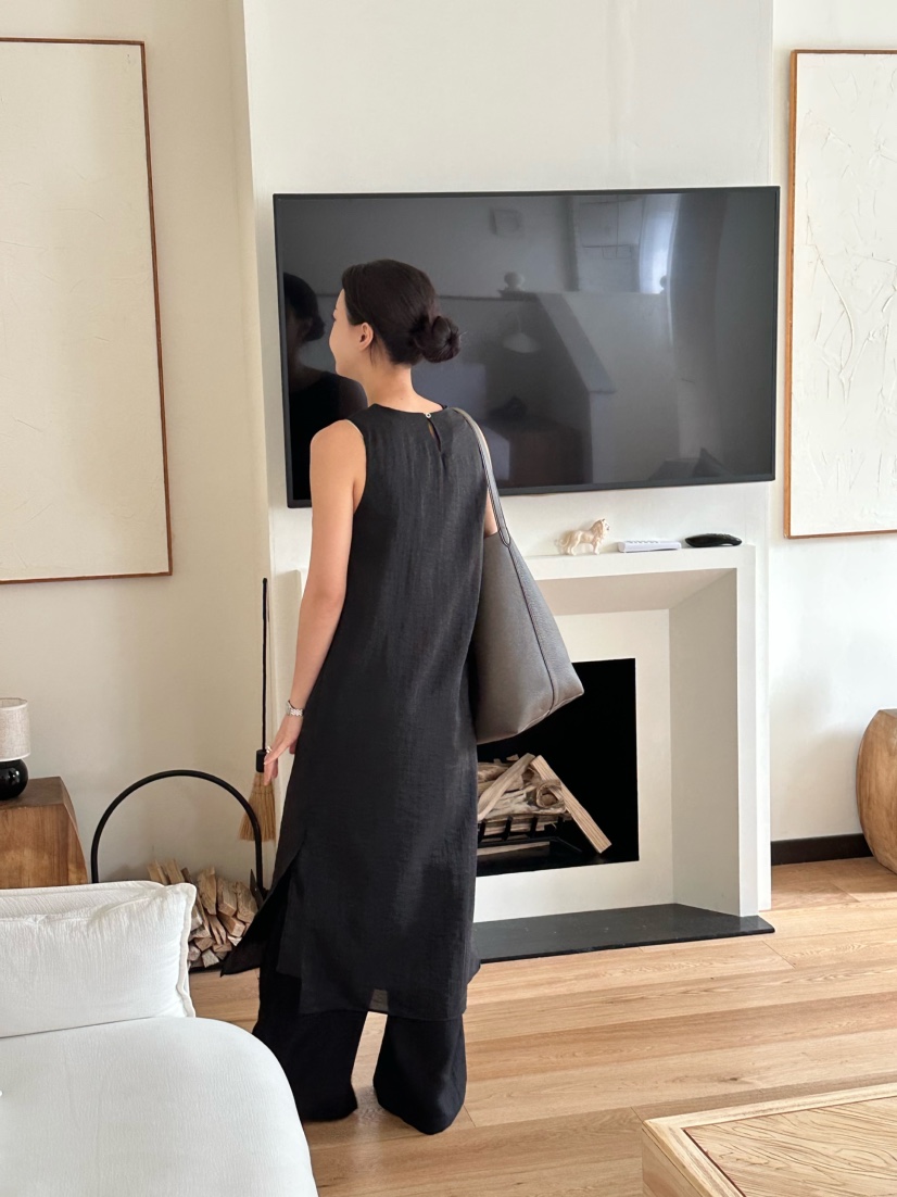 LE VASE東大門代購女士新品休閑熱賣25春夏時尚人氣連衣裙LE VASE連衣裙