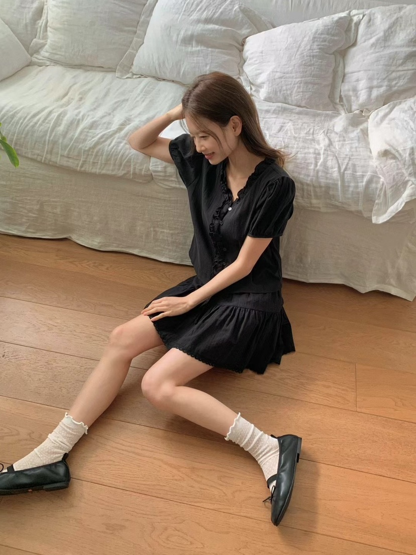 ANOU東大門代購女士新品時尚真品人氣熱賣休閑職業推薦短裙ANOU短裙