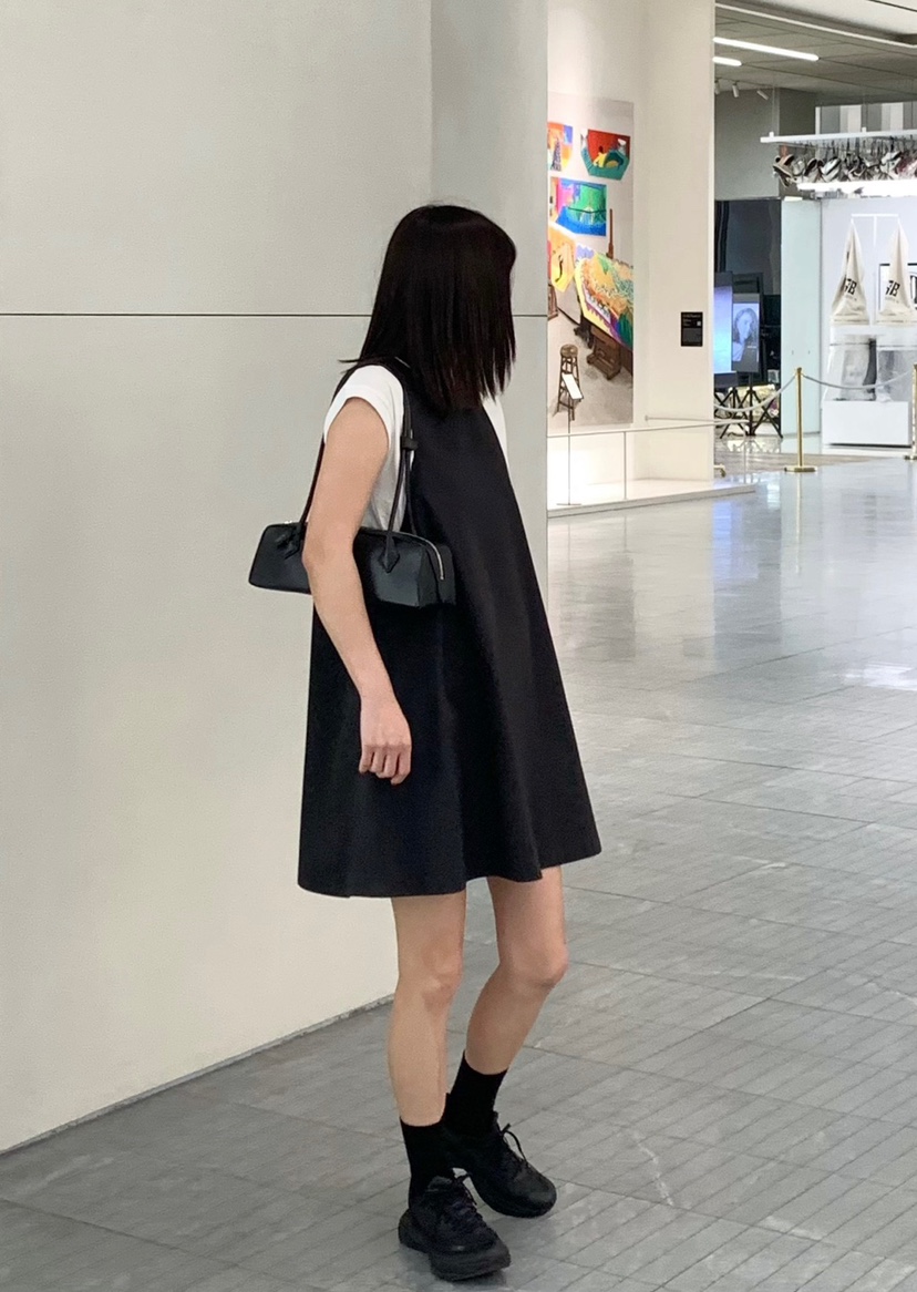 COURGETTE東大門實拍女士新款人氣職業休閑時尚真品25春夏連衣裙COURGETTE連衣裙
