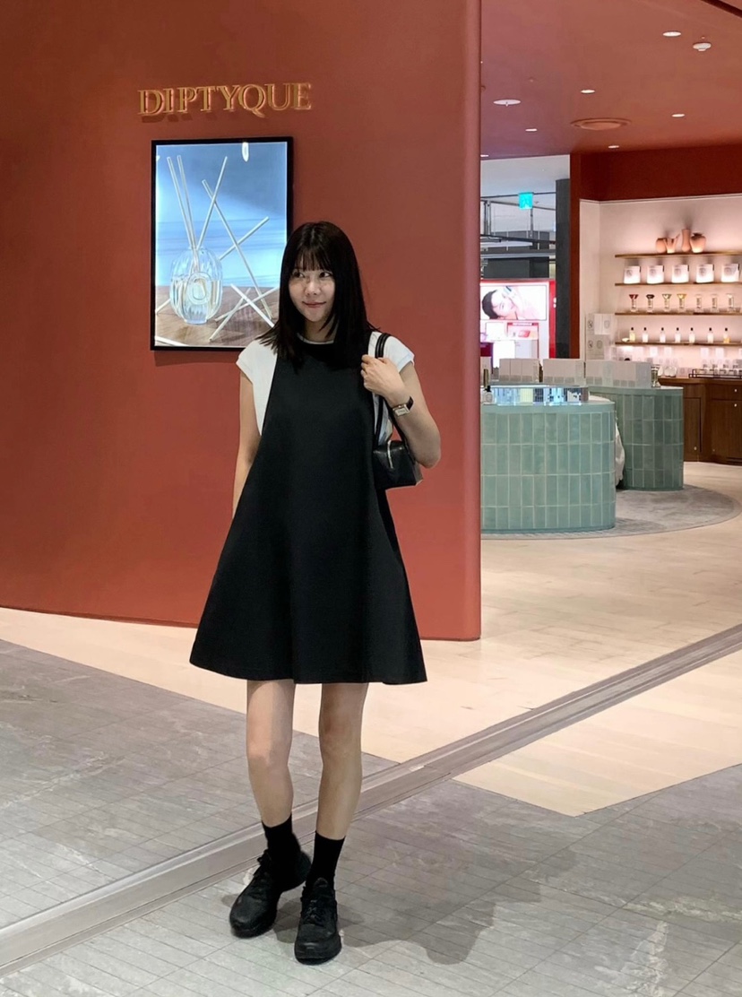 COURGETTE東大門實拍女士新款人氣職業休閑時尚真品25春夏連衣裙COURGETTE連衣裙